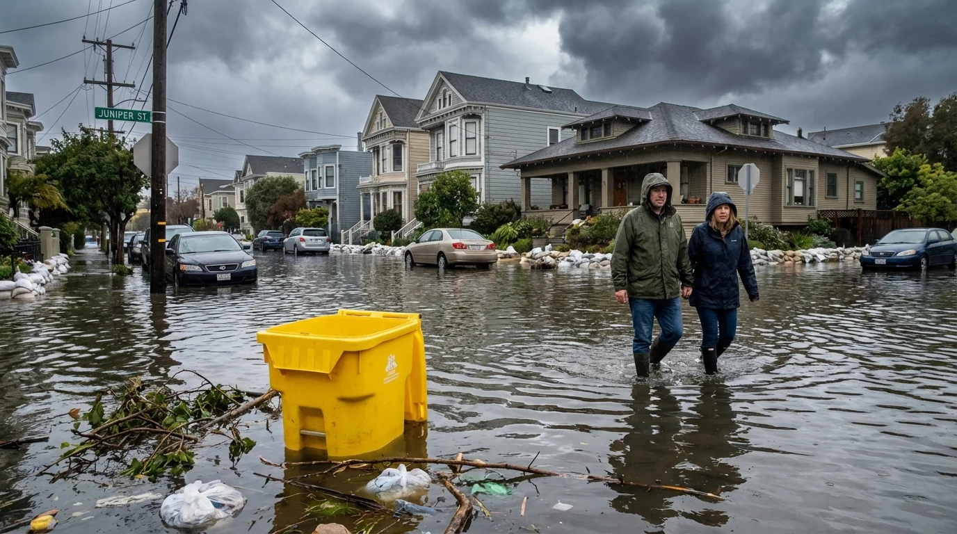 King Tides and Storm Swamp the Bay Area - Image 2