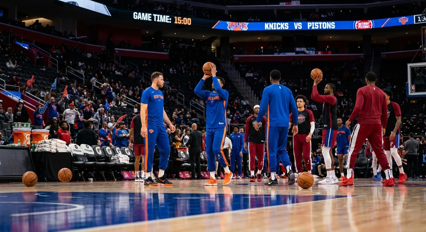 Knicks–Pistons: Odds, Stakes, East Race - Image 1