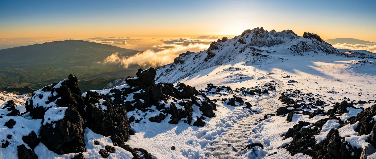 Kona Low Brings Snow to Hawaii - Image 1