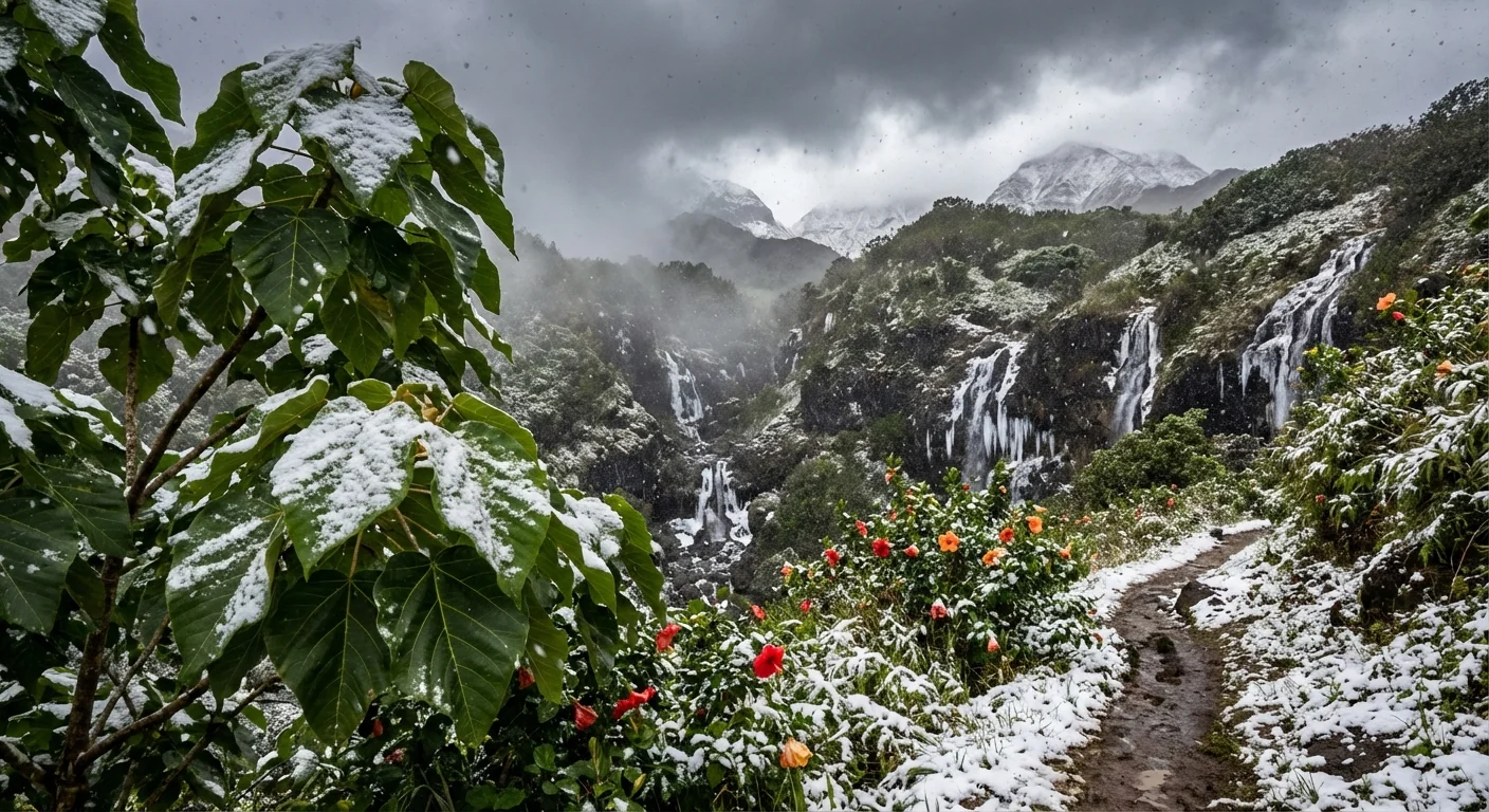 Kona Low Brings Snow to Hawaii - Image 2