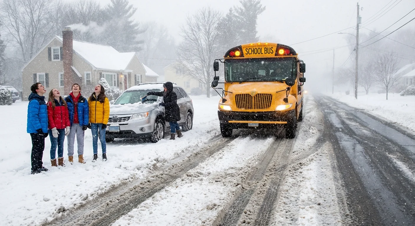Lake-Effect Snow Shuts Schools Across Northeast Ohio - Image 2