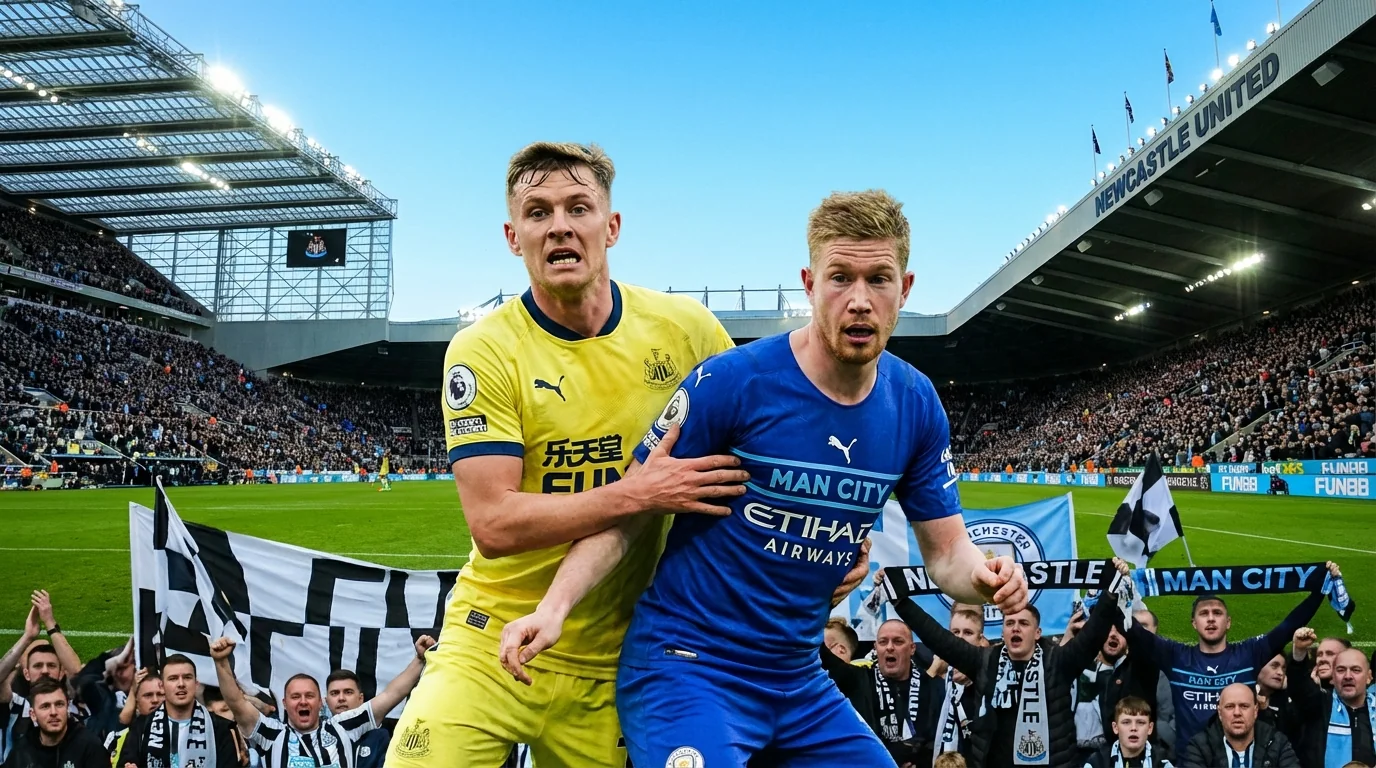 Lineups In: Newcastle vs Man City Semi - Image 1