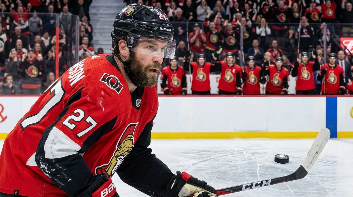 MacKinnon, Manson Fuel Avs' Eight-Goal Rout - Image 1