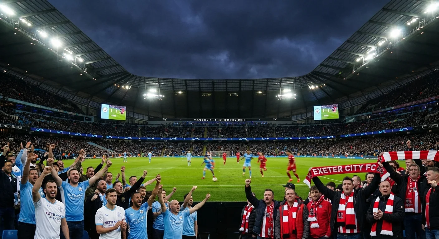 Man City–Exeter: FA Cup Clash and Cash Row - Image 1
