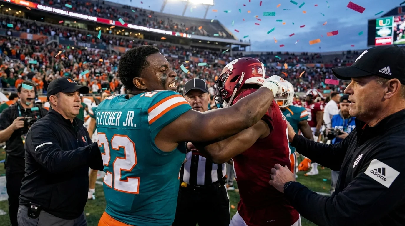 Mark Fletcher Jr.’s Postgame Punch Goes Viral - Image 1
