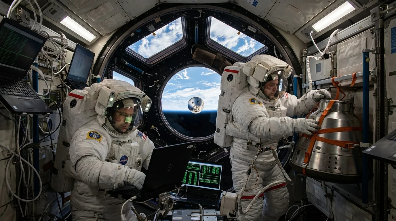 Medical Scare Triggers Early ISS Crew Splashdown - Image 2