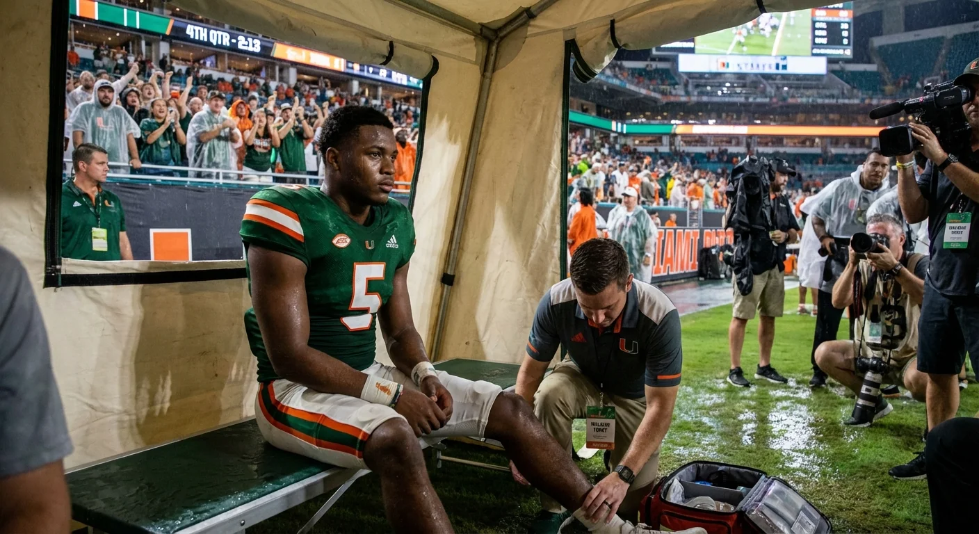 Miami WR Toney Hit Spurs Targeting Debate - Image 1