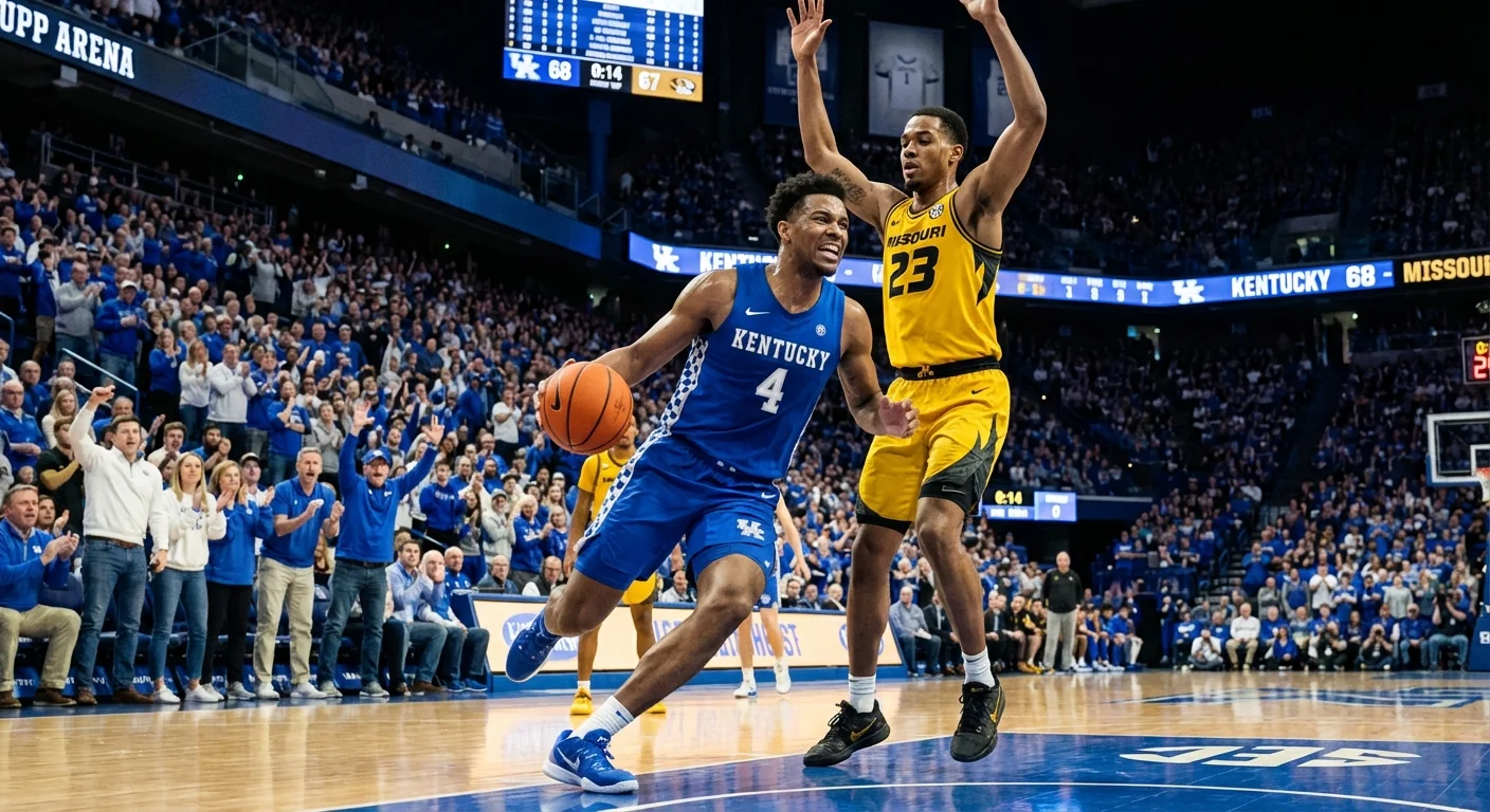 Mizzou Stuns Kentucky at Rupp in Final Minute - Image 1