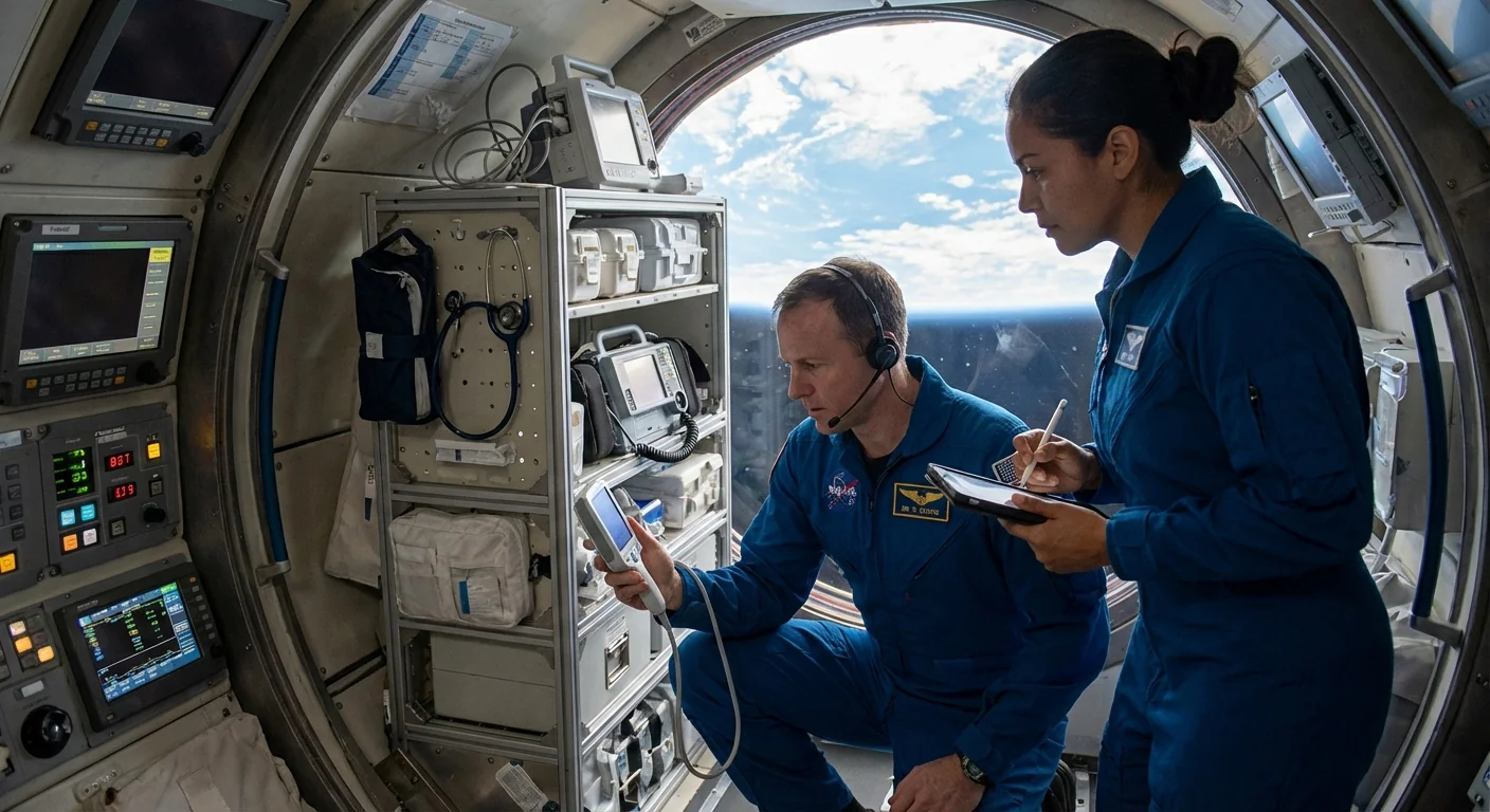 NASA Weighs ISS Crew Return After Medical Scare - Image 1