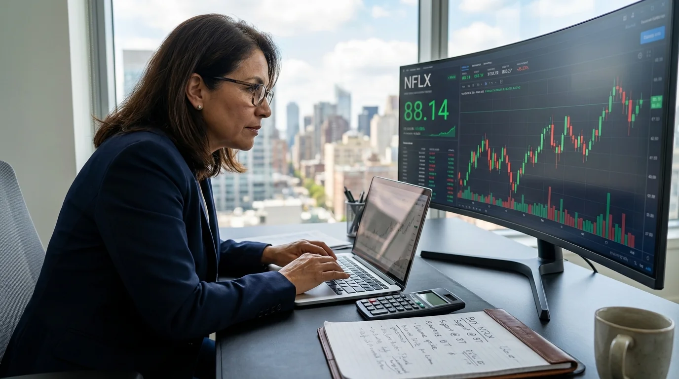 Netflix Pops on Earnings, Weighs Warner Deal Risks - Image 1