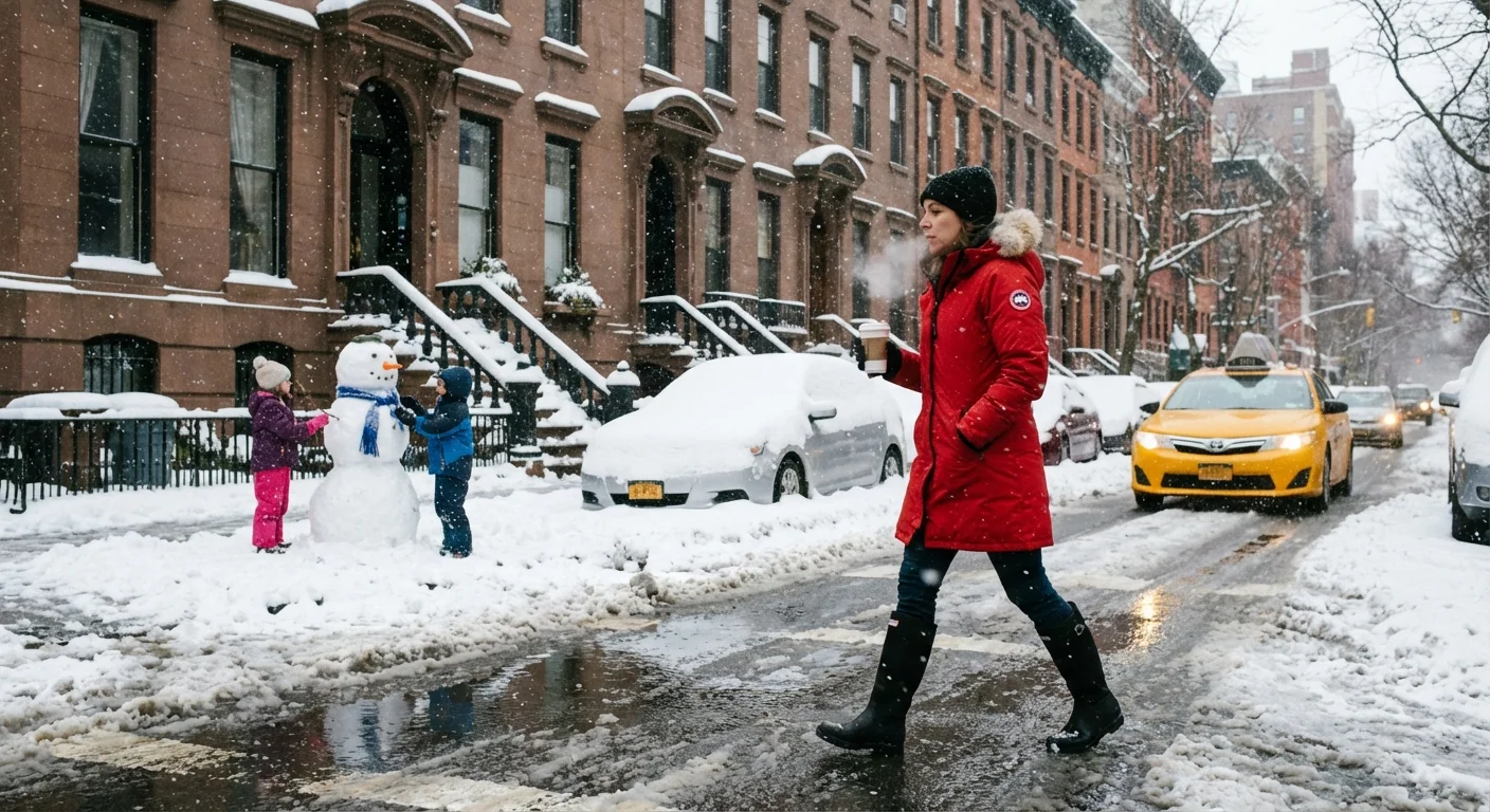 NYC Snow Turns Sleet: What Commuters Need Now - Image 1