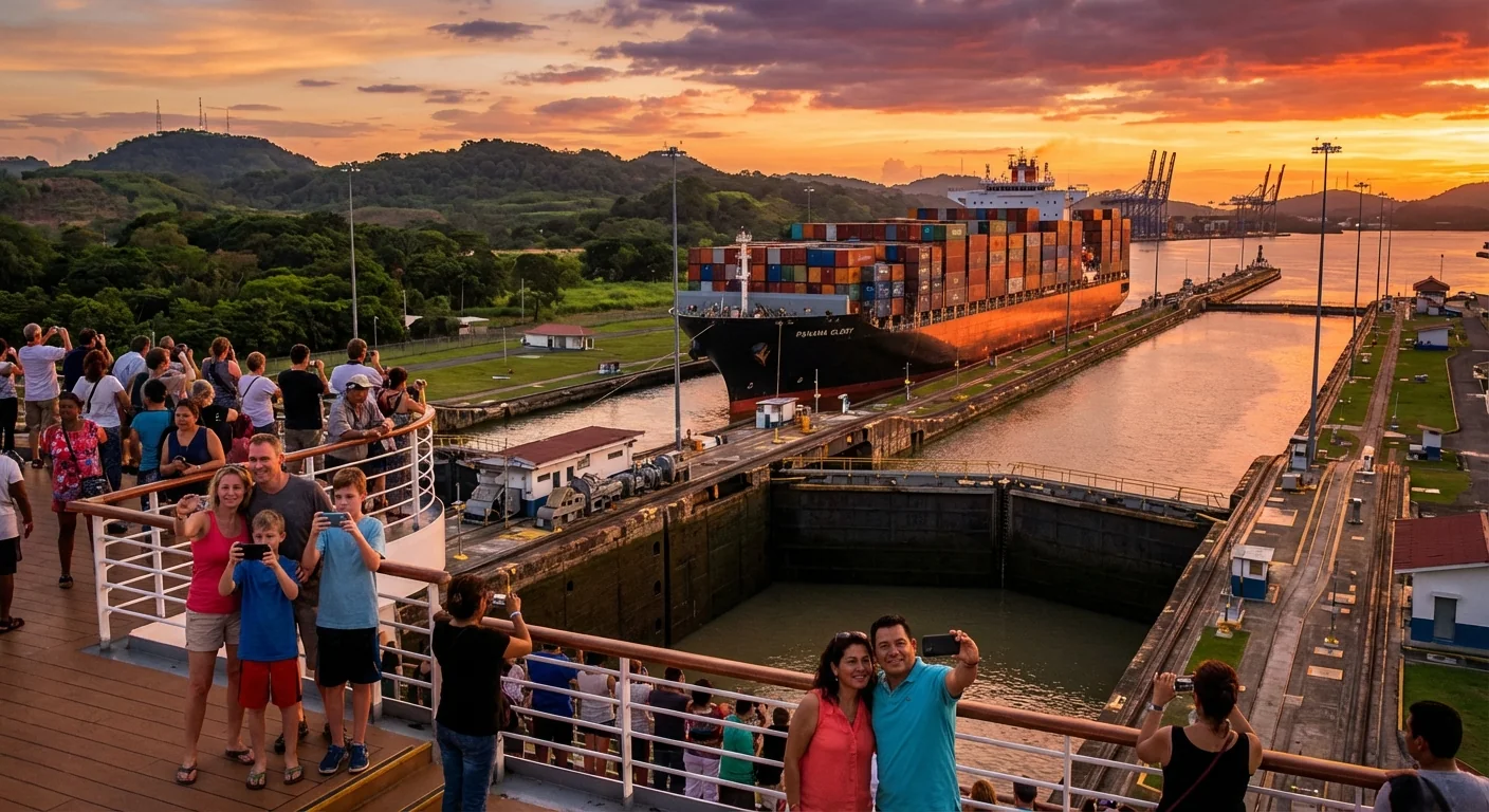 Panama's Canal Drills Set Stage for Davos - Image 1