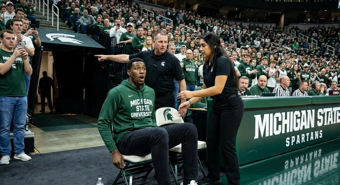 Paul Davis Ejected Courtside: Izzo’s Ire, Big Questions - Image 1