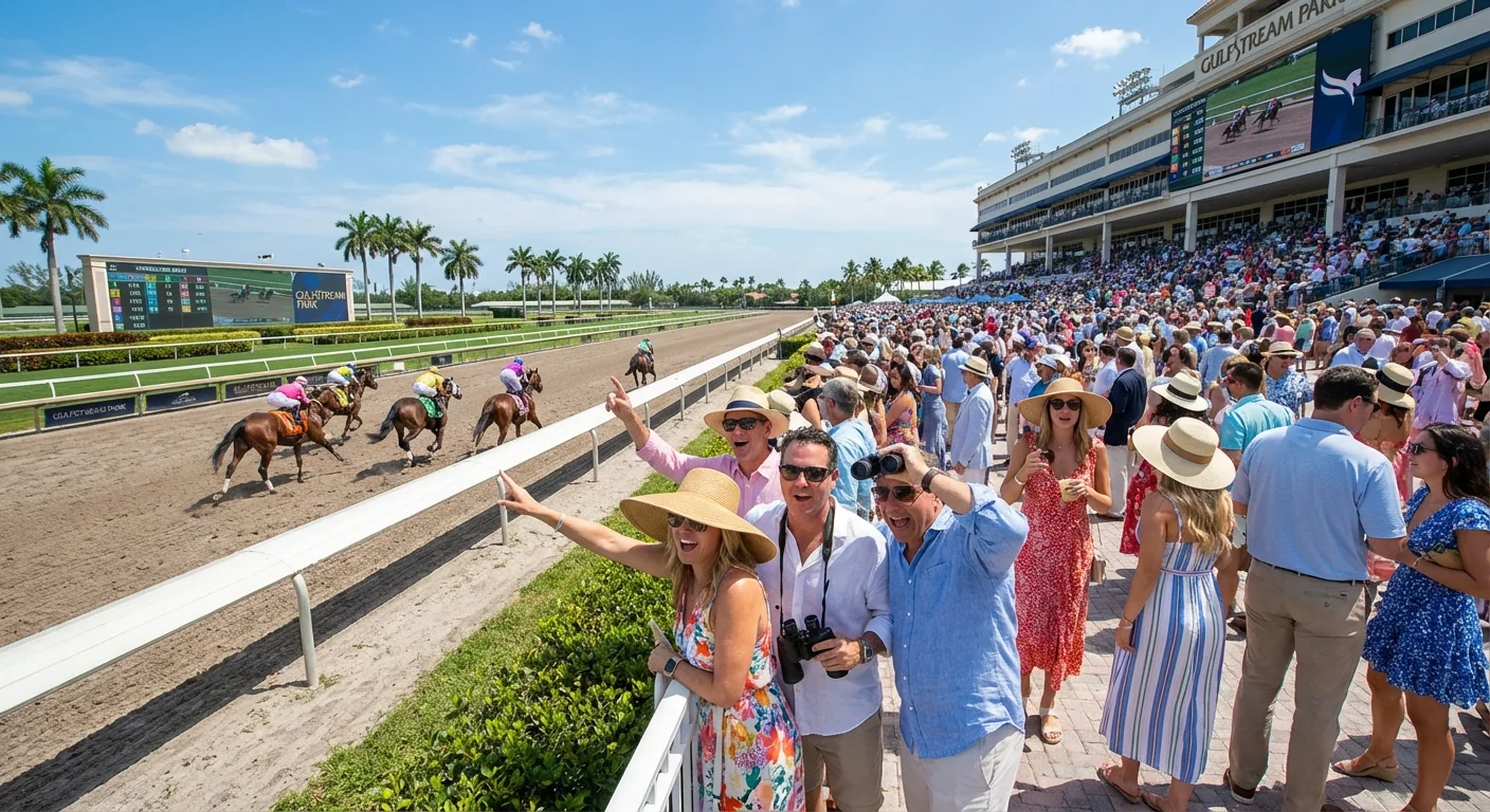 Pegasus World Cup Takes Over Gulfstream - Image 2