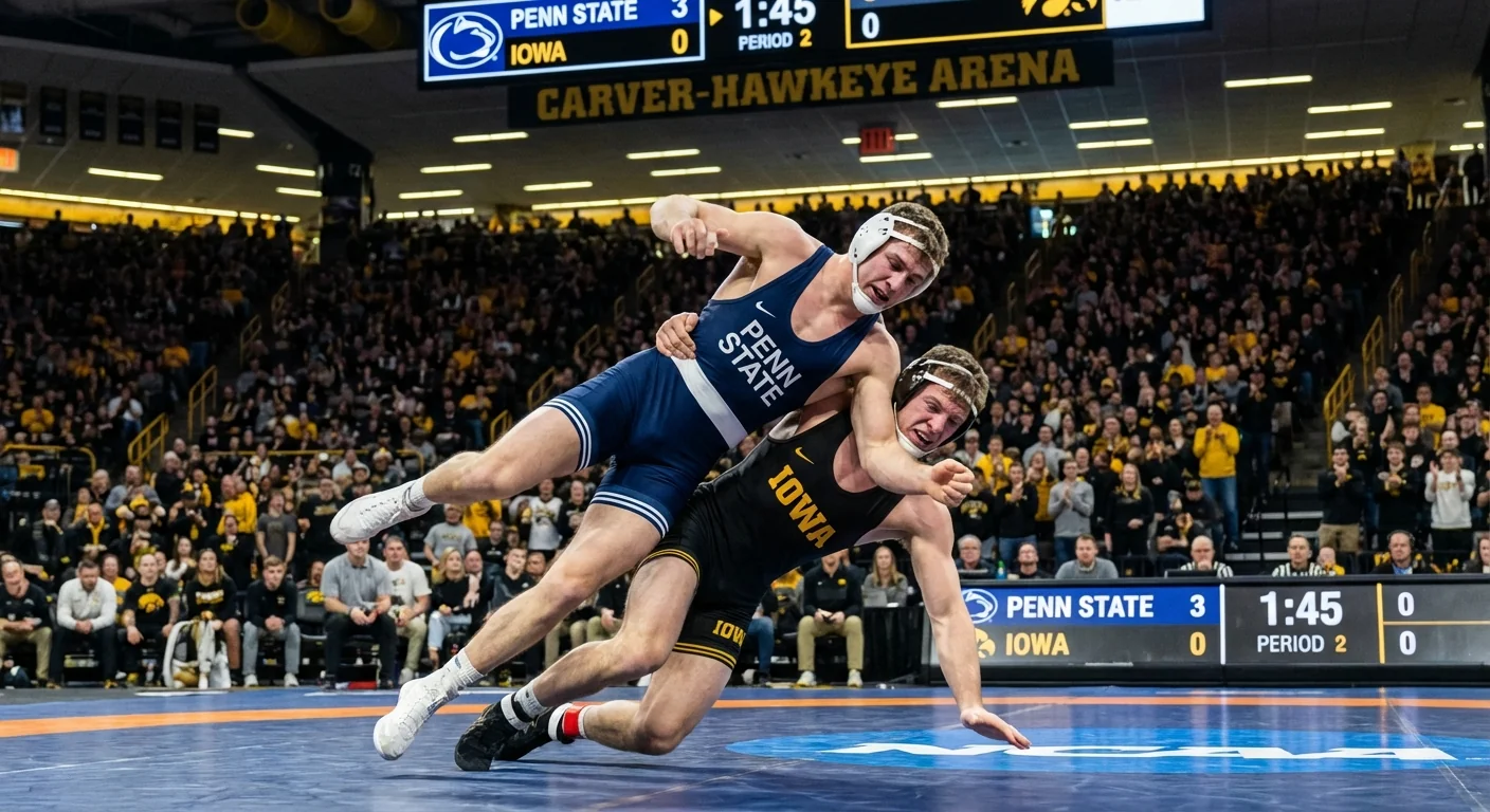 Penn State Mauls Iowa, 32-3 at Carver - Image 1