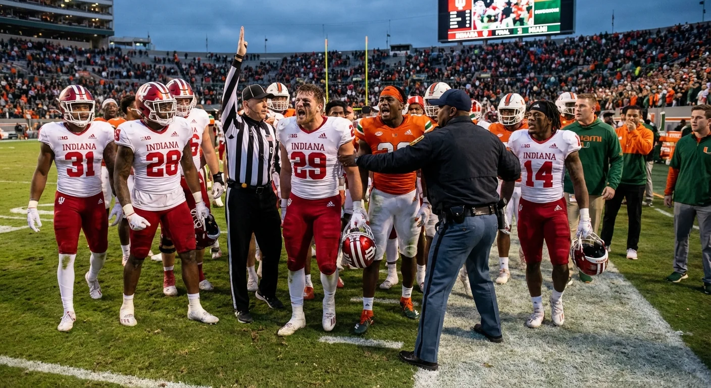 Postgame Punch Mars Indiana’s Title Win - Image 1