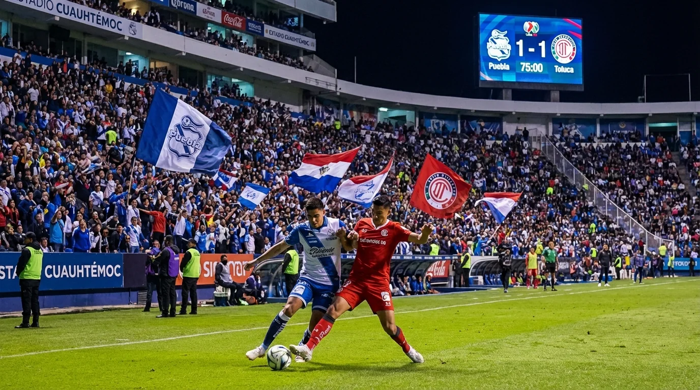 Puebla vs Toluca Headlines Liga MX Return - Image 1