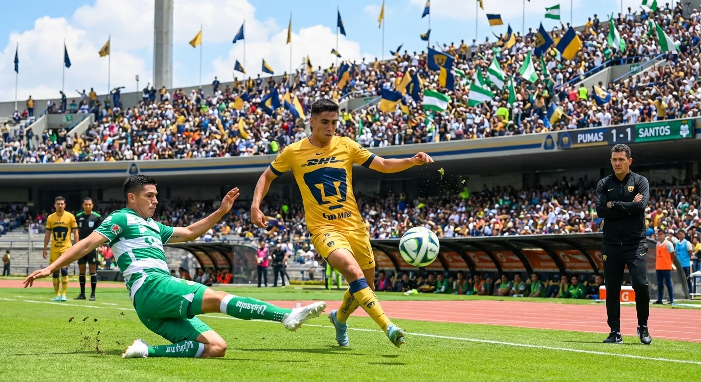 Pumas Hit Third, Santos Next - Image 1