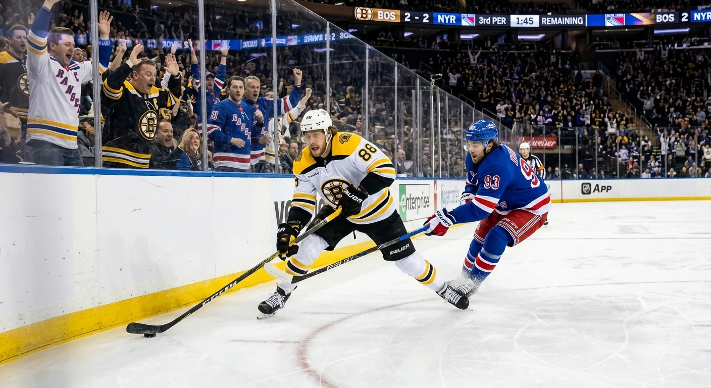Rangers’ OT Rally Cools Hot Bruins - Image 2