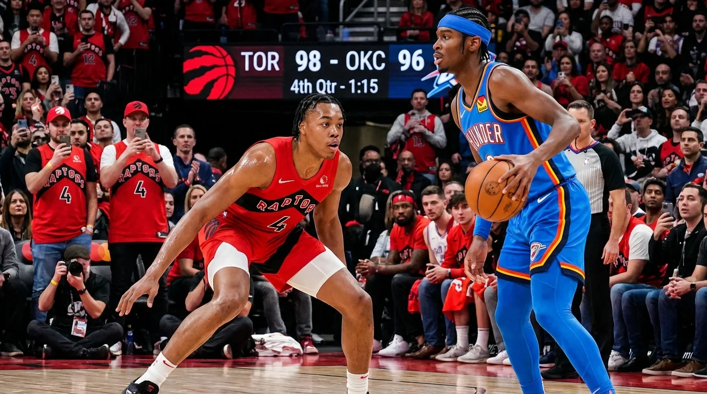Raptors Edge Thunder, Hand OKC Second Home Loss - Image 1