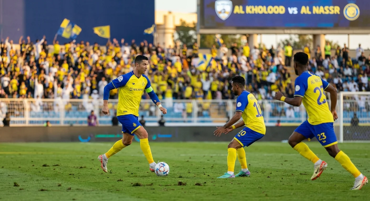 Ronaldo Starts: Al Nassr vs Al Kholood Live - Image 1
