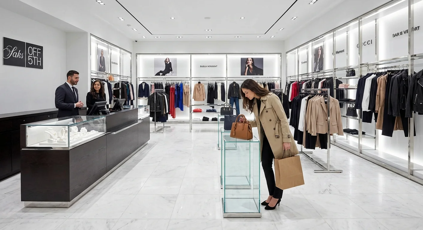 Saks OFF 5TH Slashes Stores in Bankruptcy - Image 1