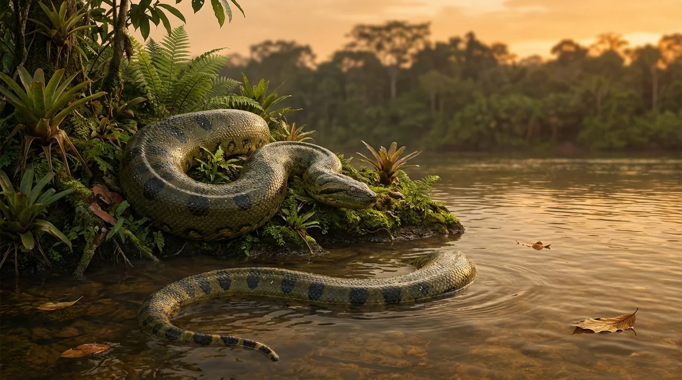 Will Smith Meets the New Giant Anaconda - Image 1