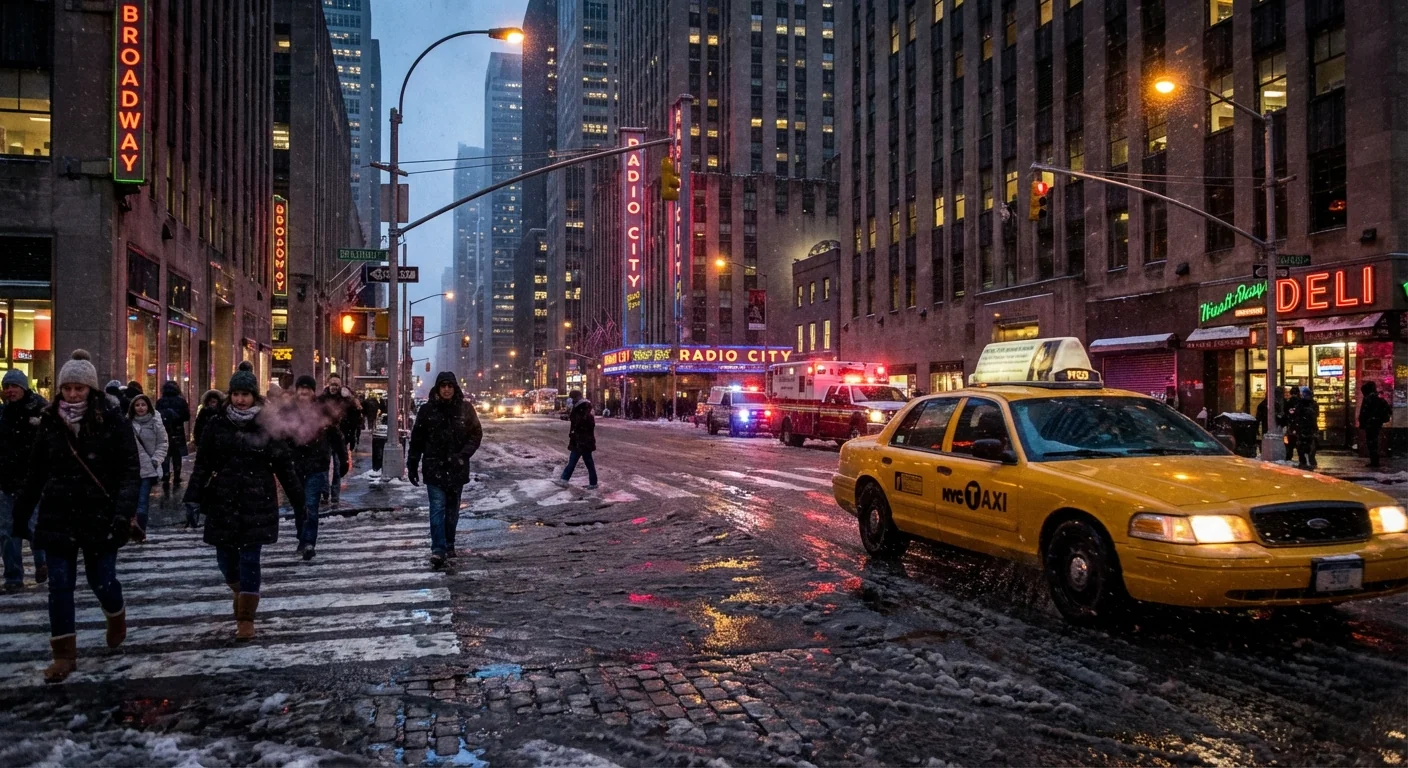 Snow, Sleet, Then a Deep Freeze for NYC - Image 1