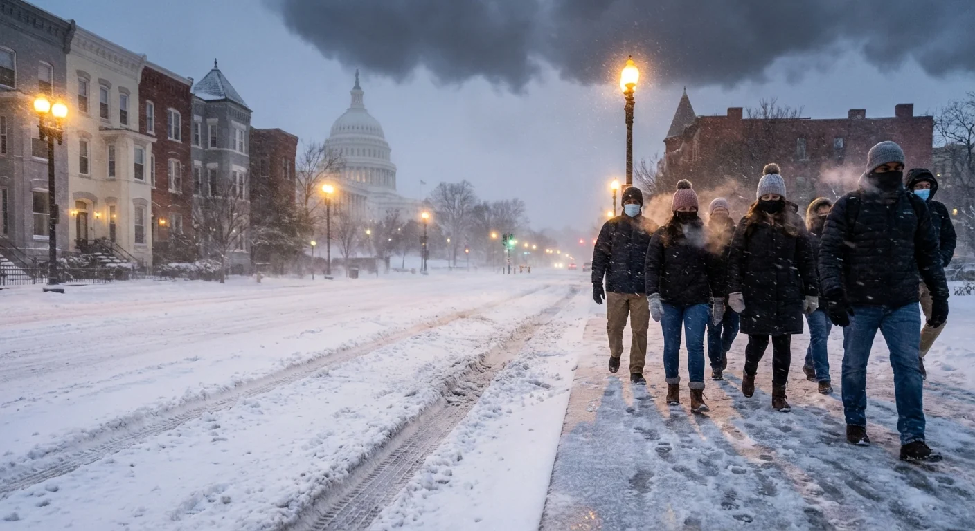 Snow-to-Ice Flip Freezes DC Commute - Image 1