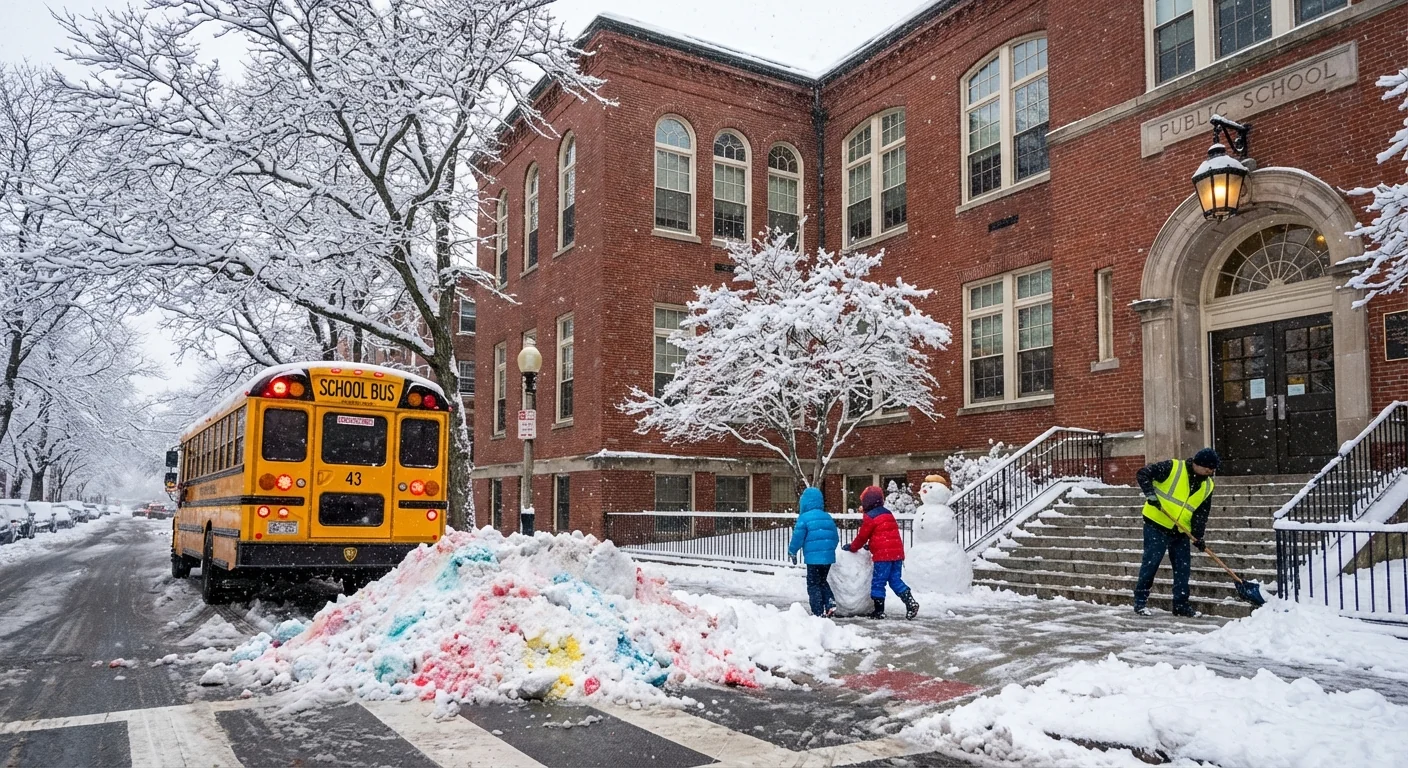 Snowstorm Disrupts Boston Public Schools Plans - Image 1