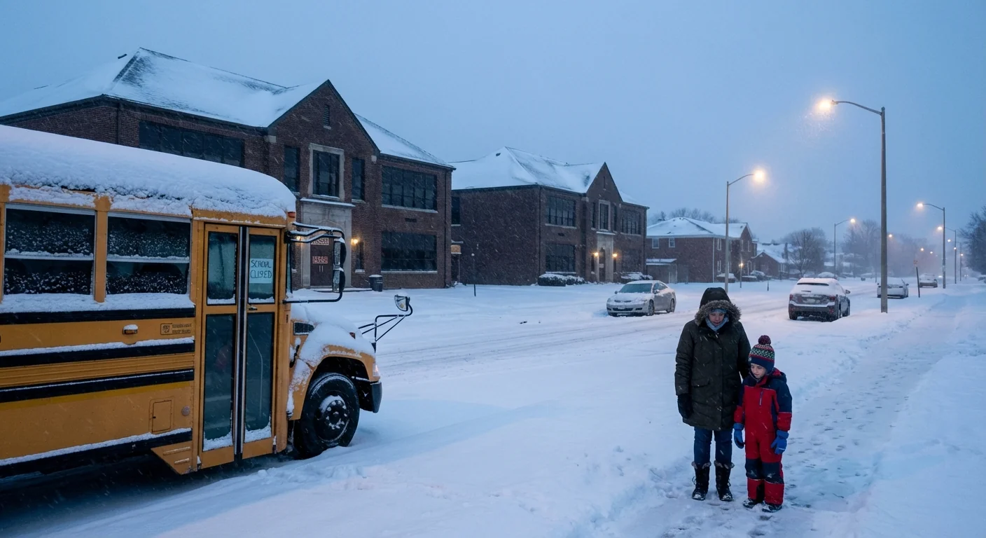 Snowstorm Forces Detroit-Area School Closures Today - Image 1