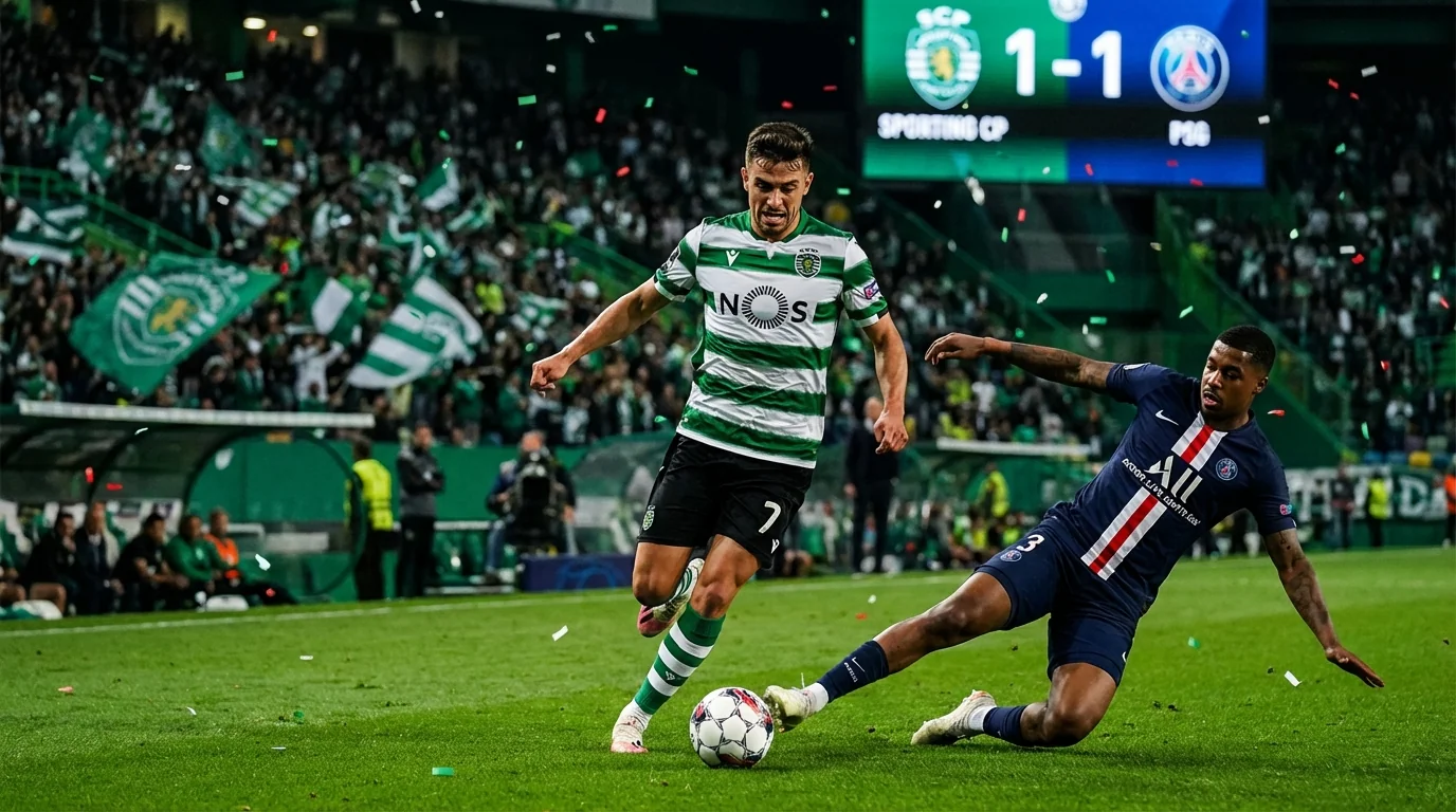 Sporting Stuns PSG in Champions League - Image 1