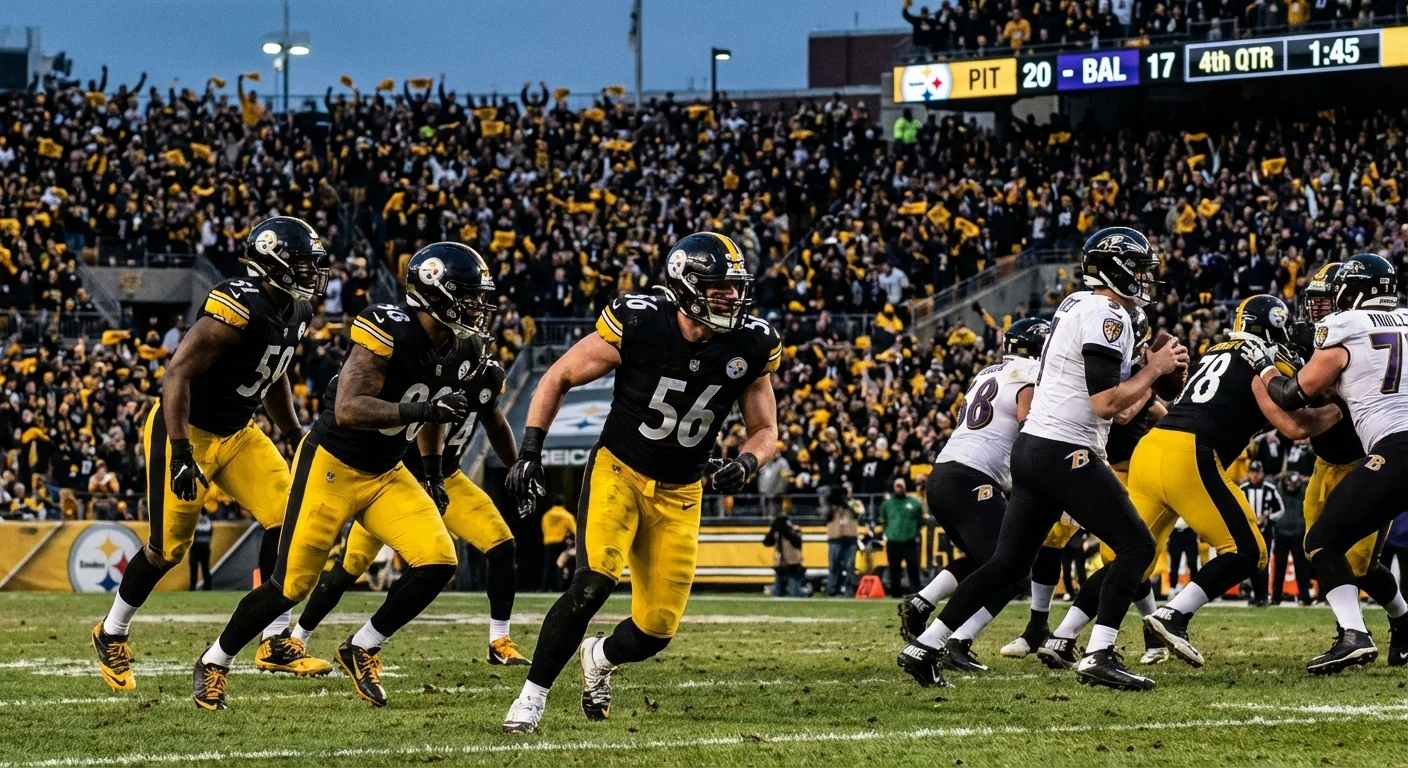 Steelers Edge Ravens, Clinch Playoff Berth in Wild Finish - Image 1