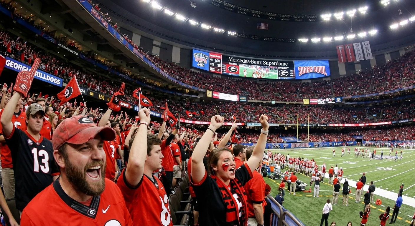Sugar Bowl Showdown: Georgia vs. Ole Miss - Image 1