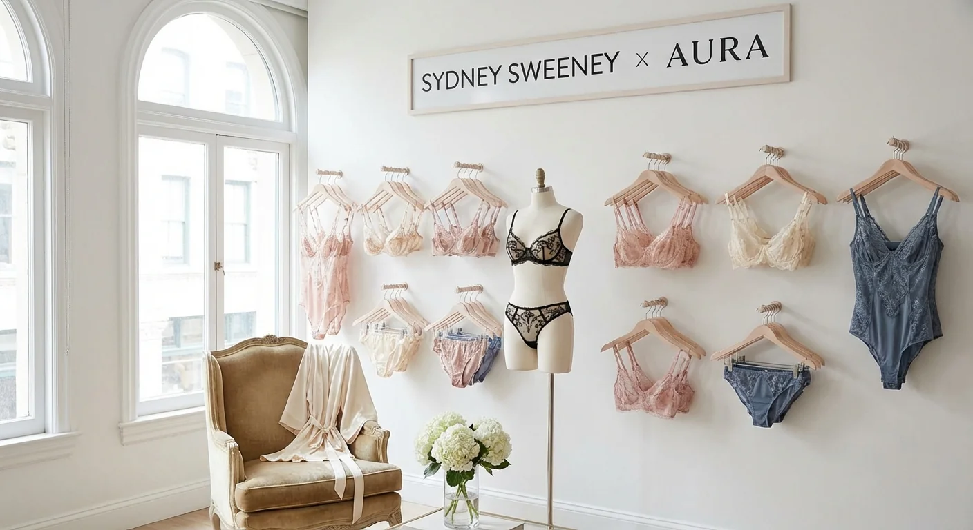 Sydney Sweeney’s Bra Stunt Fuels Lingerie Launch - Image 1