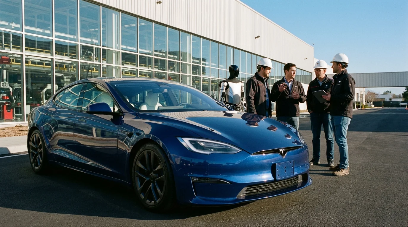 Tesla Drops S/X to Build Robots - Image 1