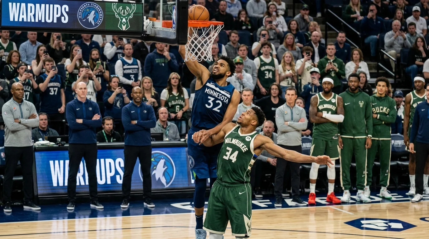 Timberwolves-Bucks: Giannis Status, Live Updates - Image 1