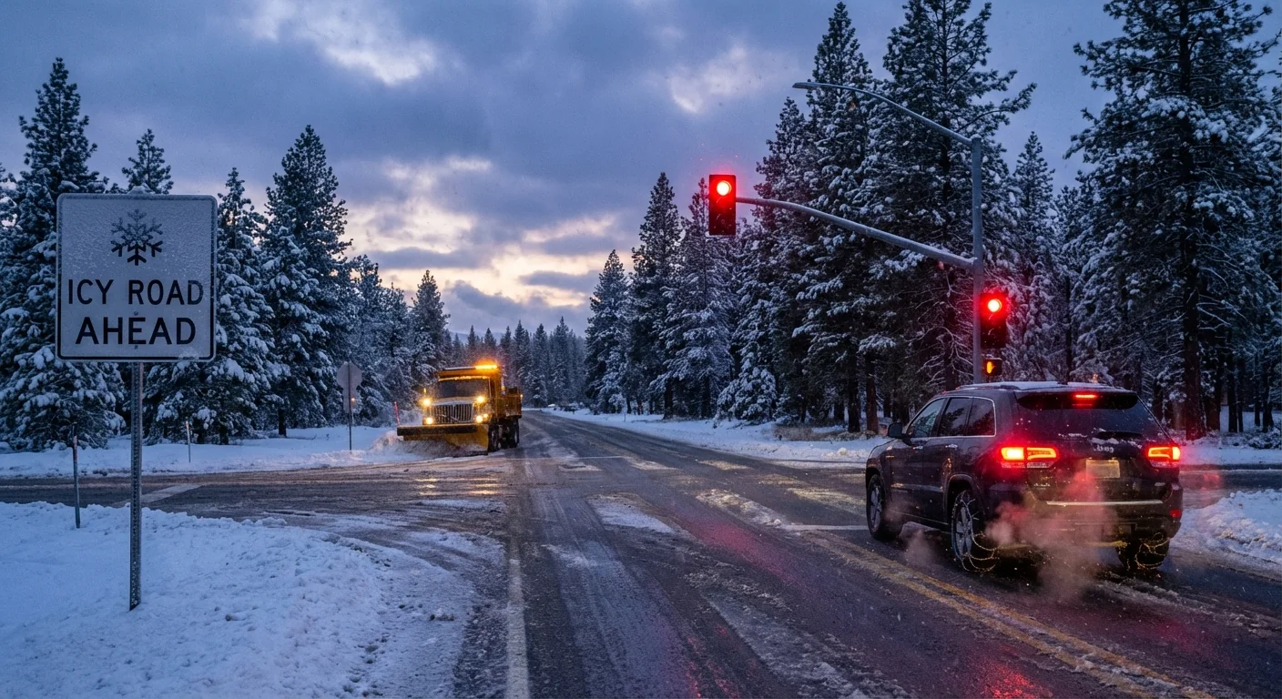 Today's Snow Totals from the Carolina Ice Storm - Image 2