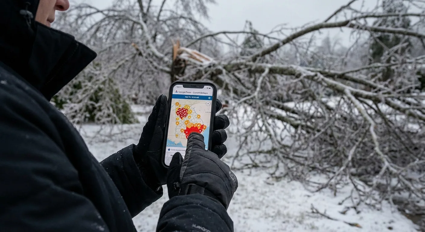 Track Georgia's Ice-Storm Power Outages - Image 1