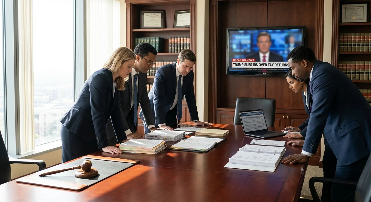 Trump Sues IRS for $10B Over Leak - Image 1