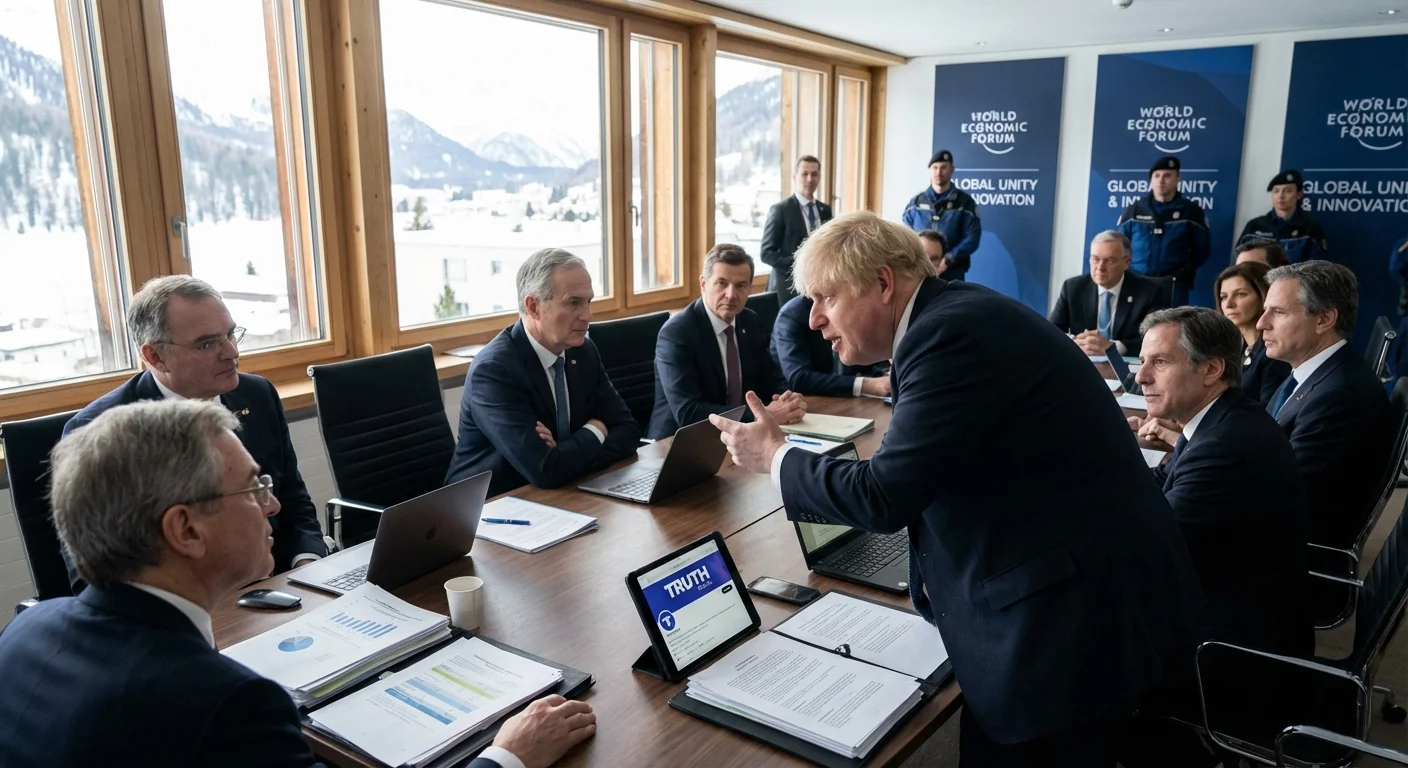 Trump’s Truth Social Posts Jolt Davos Diplomacy - Image 1