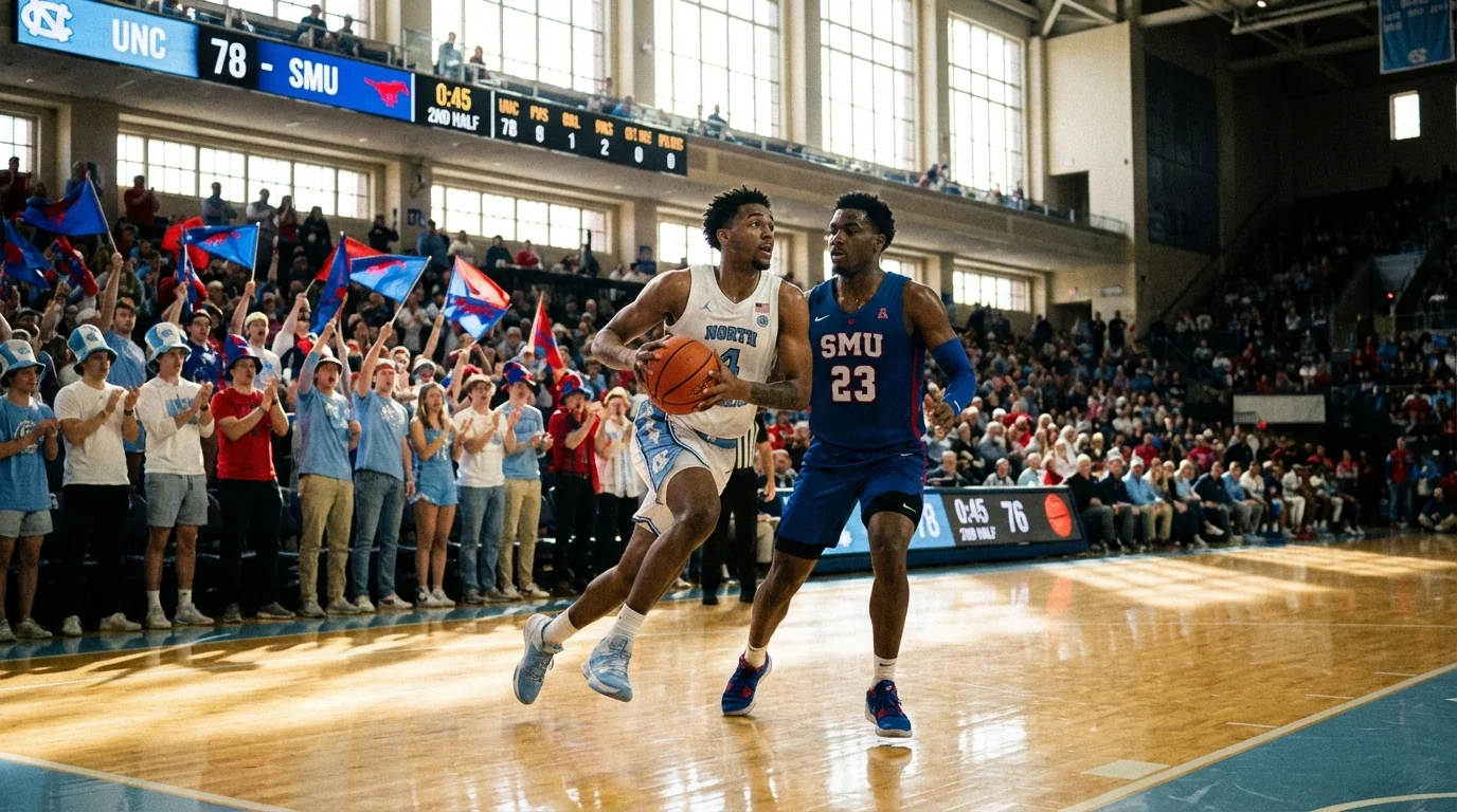 UNC-SMU: Defense vs Pace in ACC Road Test - Image 2