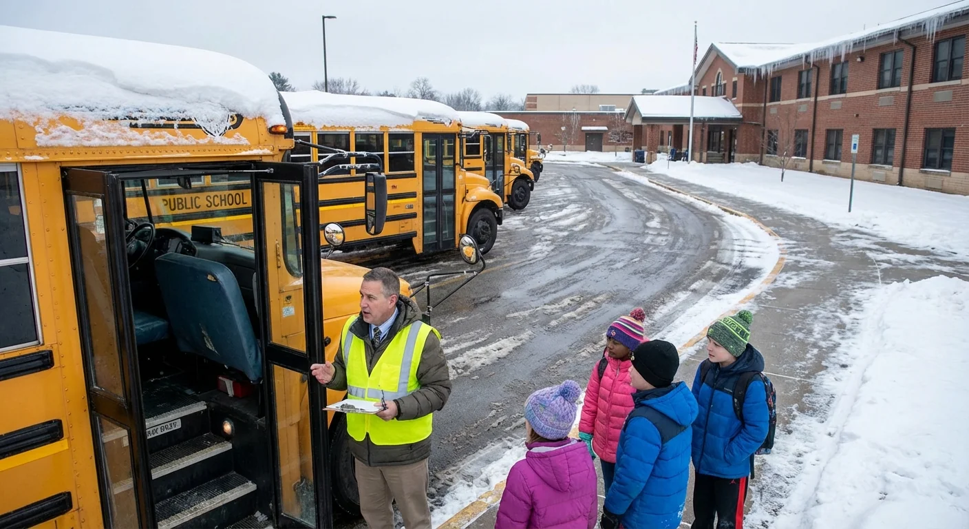 Winter Storm Prompts Monday School Closures - Image 1