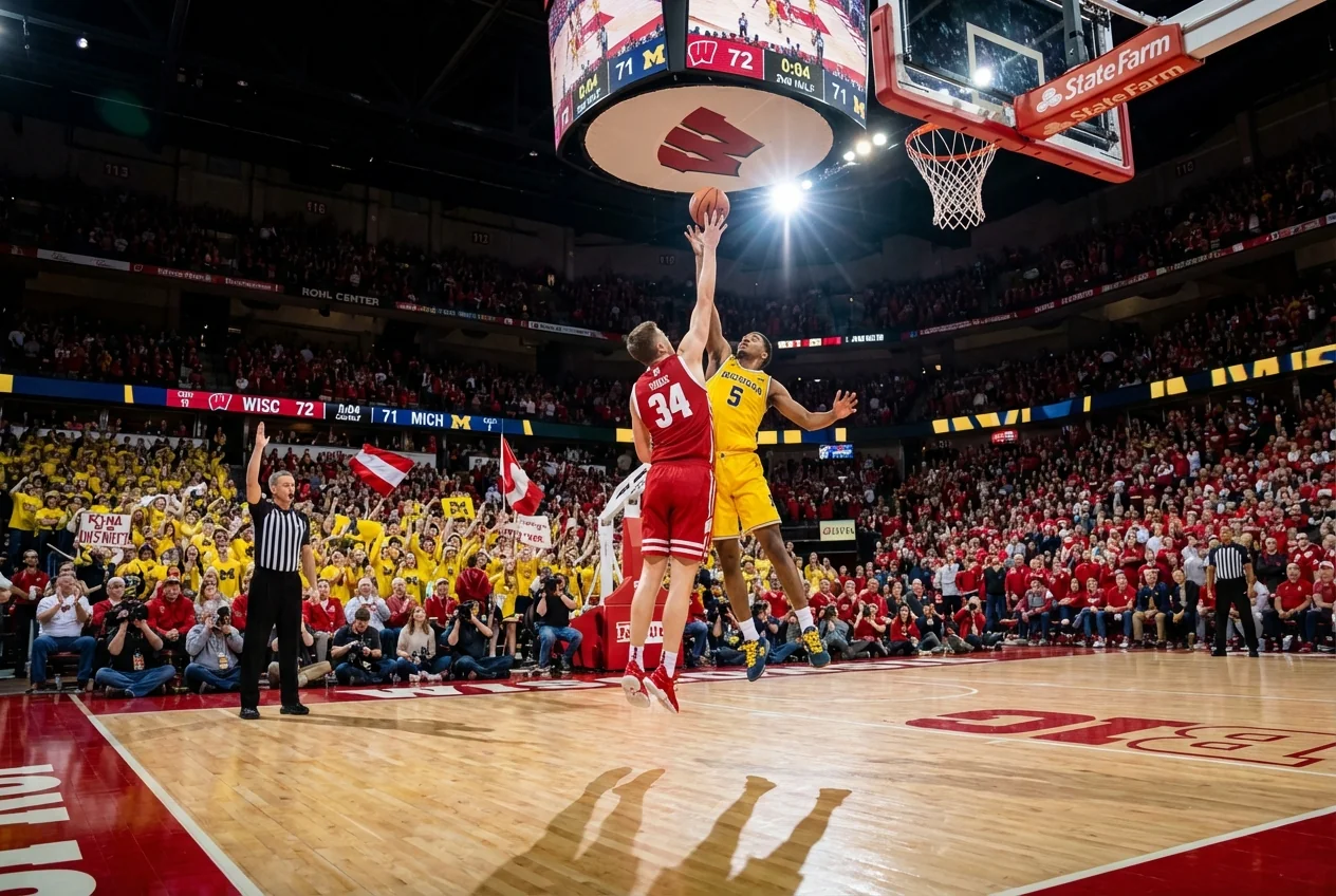 Wisconsin Hands No. 2 Michigan First Loss - Image 1