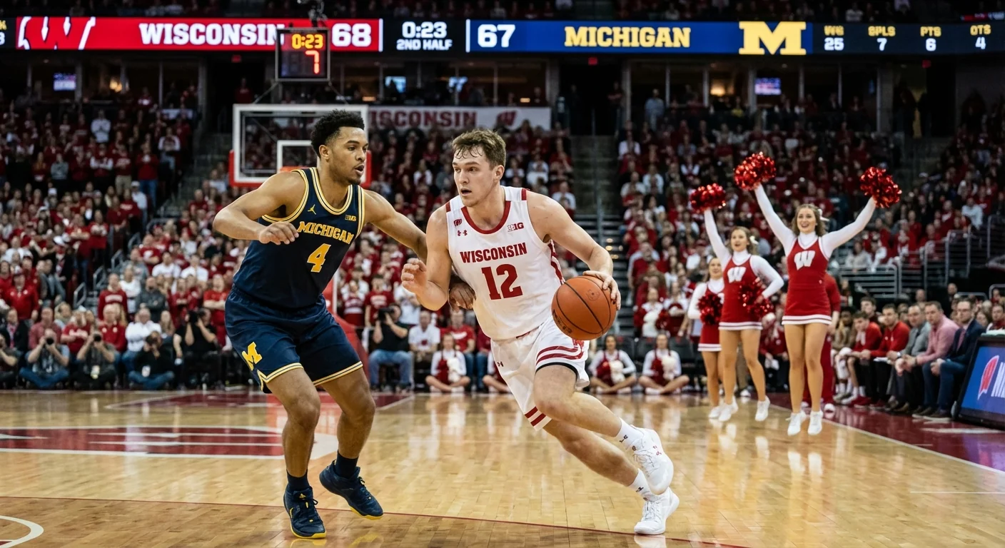 Wisconsin Hands No. 2 Michigan First Loss - Image 2