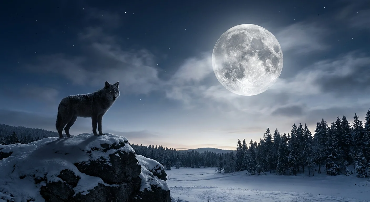 Wolf Moon Supermoon Meets Jupiter and Quadrantids - Image 2