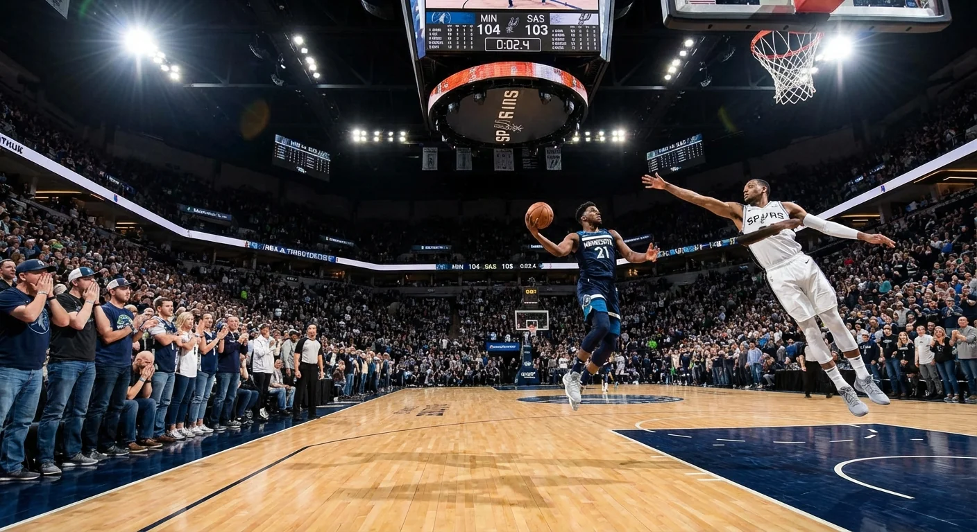 Wolves Stun Spurs With 19-Point Rally - Image 1
