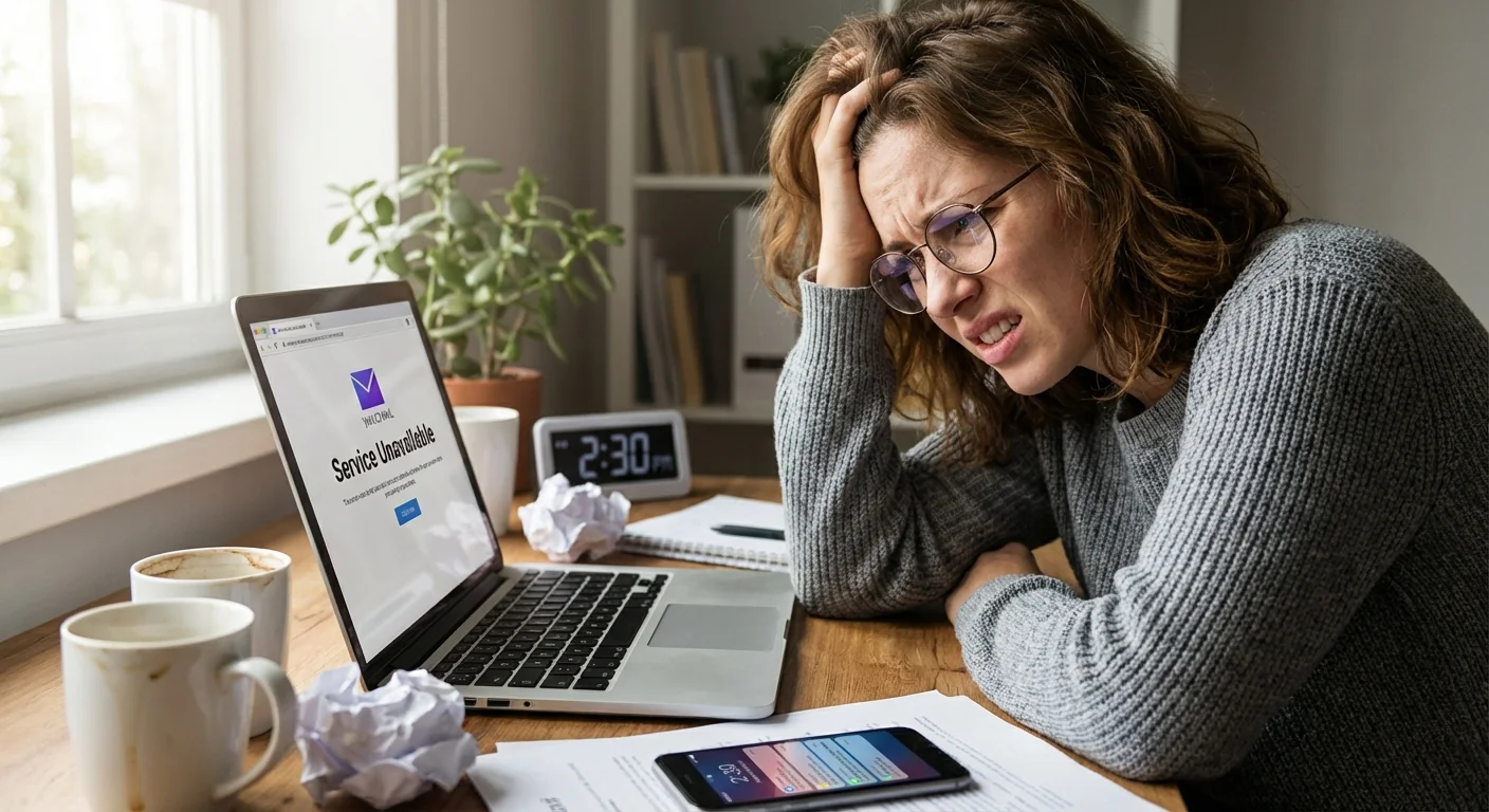 Yahoo Mail Outage Stuns Users, AOL Affected Too - Image 1