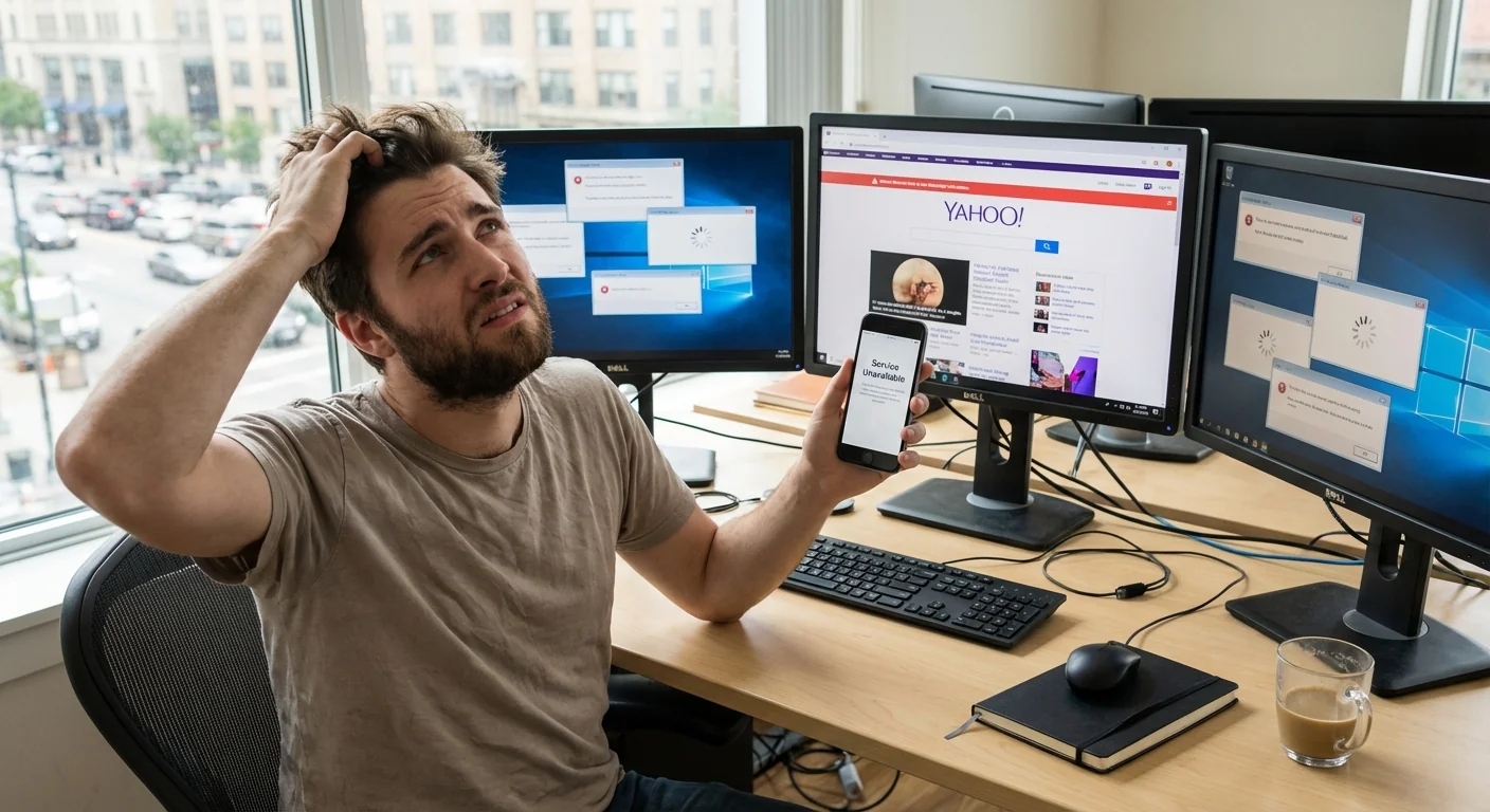 Yahoo Outage Hits Mail, Login, and AOL - Image 1