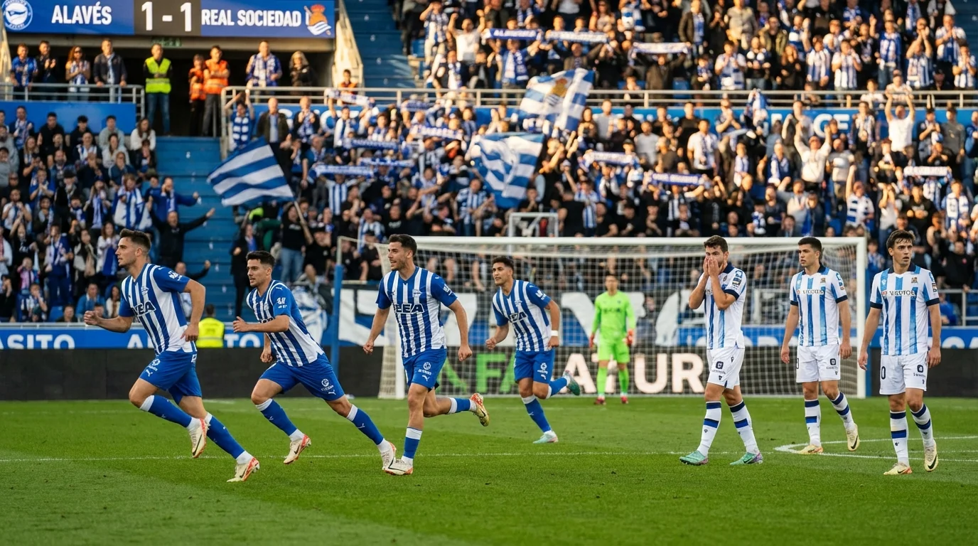 Alavés Strike First in Basque Cup Derby - Image 1